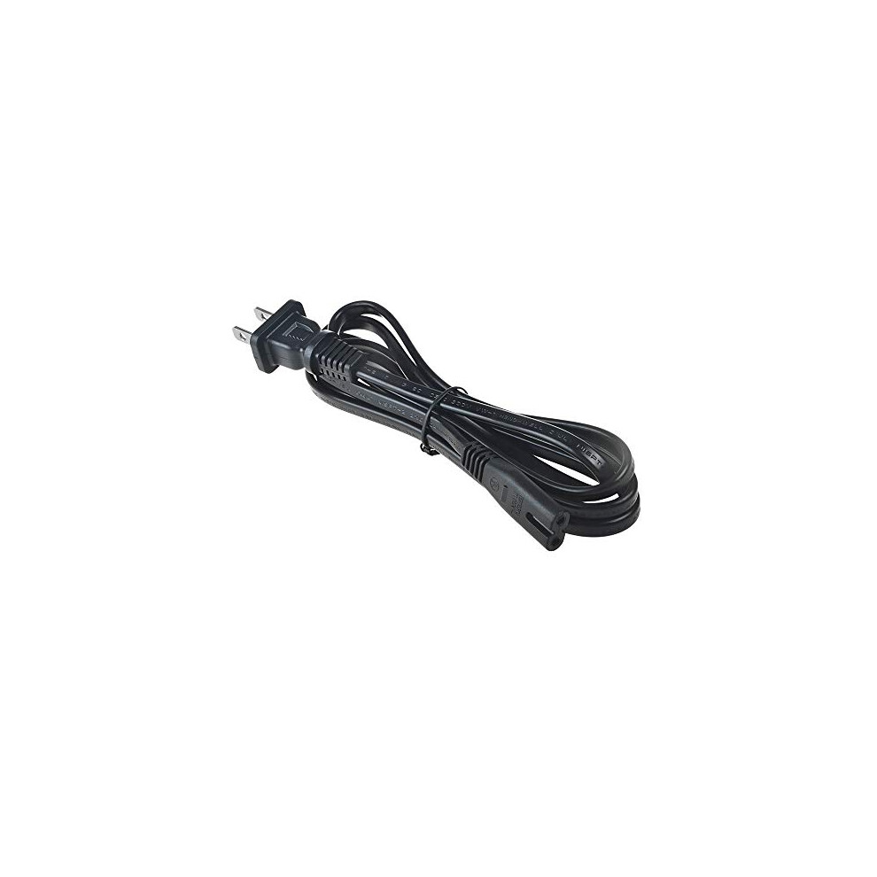 Ac Power Cord For Samsung Qn90r Series Tv, 5Ft Universal 2 Prong Cable 100‑240V Replacement 9771547622291