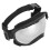 Dog Sunglasses Windproof UV Guard Black Frame Silver Lens Adjustable Strap 6