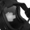 Dog Sunglasses Windproof UV Guard Black Frame Silver Lens Adjustable Strap 9