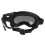 Dog Sunglasses Windproof UV Guard Black Frame Silver Lens Adjustable Strap 12