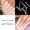 240 Pcs Transparent Artificial Nail Tips, 12 Sizes, ABS Material 8