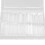 240 Pcs Transparent Artificial Nail Tips, 12 Sizes, ABS Material 10