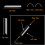 240 Pcs Transparent Artificial Nail Tips, 12 Sizes, ABS Material 5