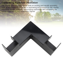 Aquarium Tunnel Shrimp Hide ABS Low Profile