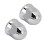 33mm Chrome Lug Nut Covers 20Pcs for Trucks & Trailers 1
