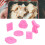 6PCS Pink Silicone Marine Shell Cake Molds, Flexible Baking Tools 7
