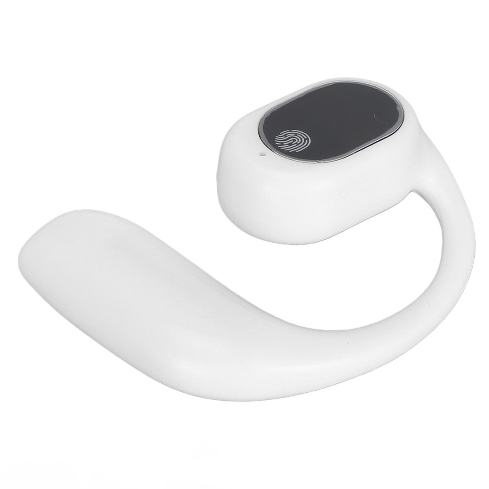 Single Ear Bluetooth Headset V5.3, 16Mm Speaker, 22H Wear White 7621391276503