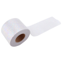 Glitter Tulle Roll Silver Gray 6cm x 25yds DIY Decor & Gift Wrapping