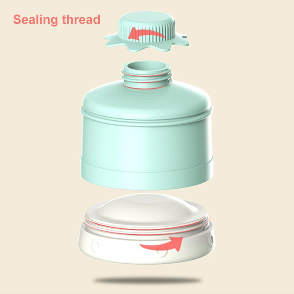 Multi-Compartment Baby Milk Powder Box Large Capacity BPA Free Travel Dispenser