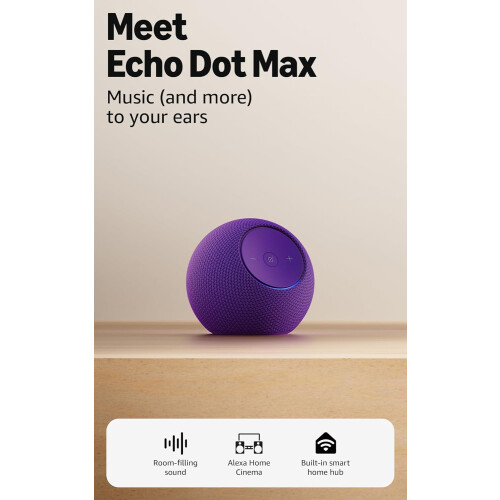 Amazon Amazon Echo Dot Max (2025) amethist 1