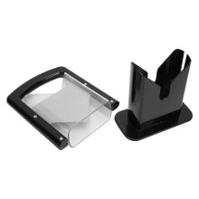 Bagelschneider-Halter 9,5  17,5  23 cm schwarz