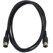 2X MIDI Extension Cable 5 Pin Male to Male High Quality MIDI Extension Cable for Electric Piano Guitar Instrument 1M