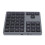 Wireless Numeric Keypad 35 Keys Bluetooth & 2.4G Rechargeable Gray Black 1