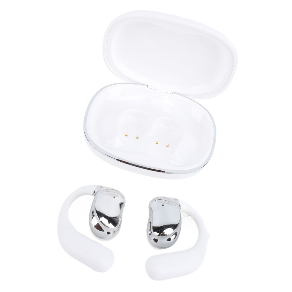 Open Earbuds Wireless Clip On Noise Cancelling 5.4 Headphones White 4971391278803