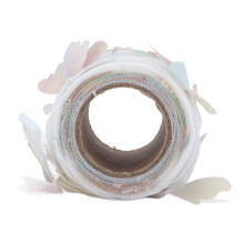 Colorful 3D Tulle Roll for DIY Hair Accessories 8cm x 10yd