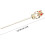 (red) Baguette de Princesse Strass pour Mariage 3