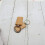 36 Pcs Blank Wooden Key Chain Rectangle Key Chain Tags Wood Keychains Key Ring for DIY 4