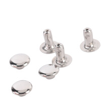 500 Sets 7x6mm Edelstahl-Nieten mit Kappen