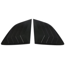 2 pcs Rear Side Window Louvers for Honda CRV 2023, ABS Five Slot Scoop Cover with Aerodynamic Design and Sun Glare Protection