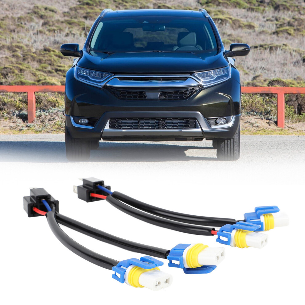 2Pcs Headlight Conversion Wires For 9003 H4 To 9005 9006 H13 9004 Hb1 7621391281576