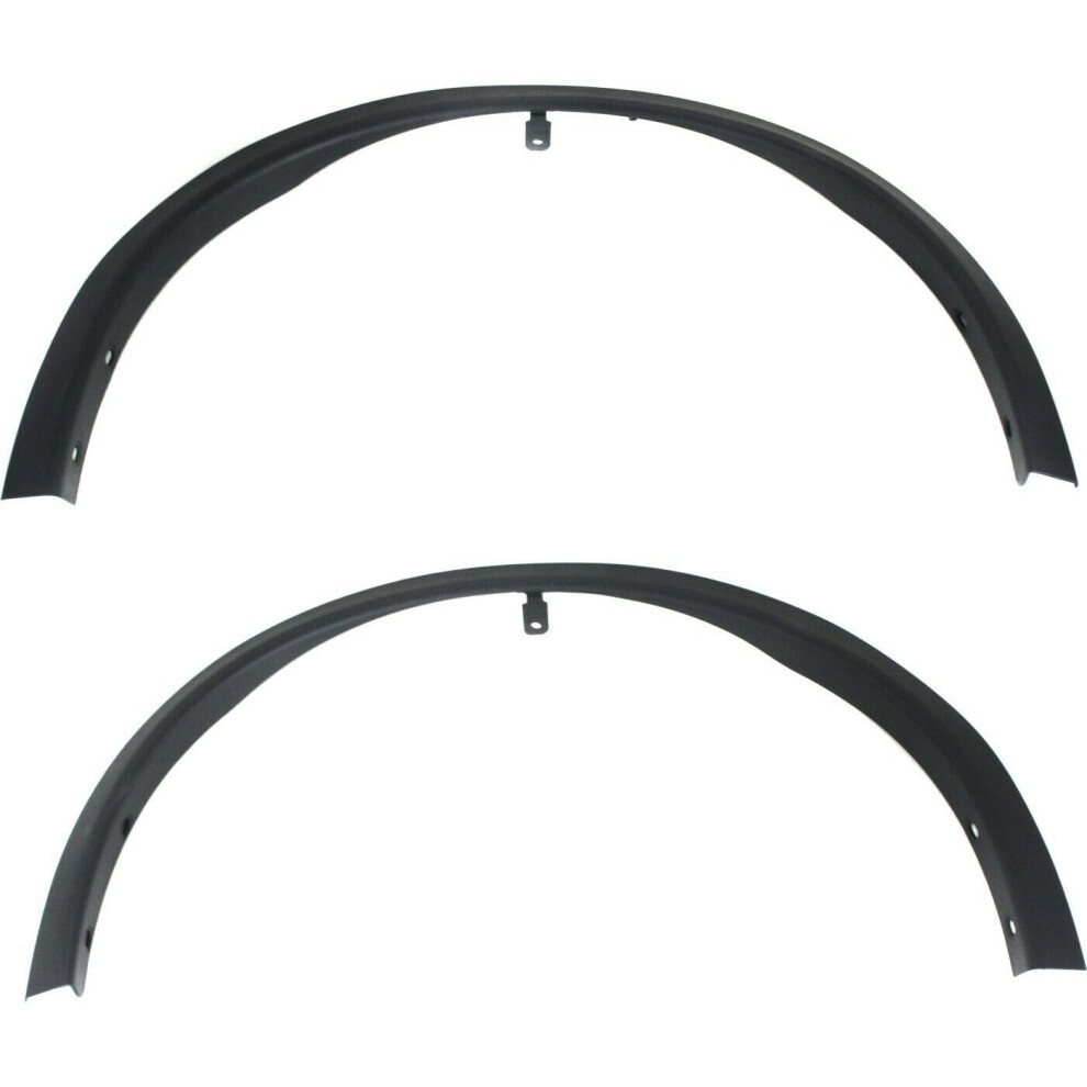 Wheel Well Trim Set 20142020 Front Fender Flare Textured Exact Fit Replacement For Nissan Rogue Black 9771547622772
