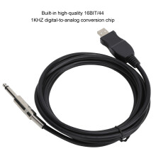 Gitarren-USB-Kabel, 3m, Plug-and-Play
