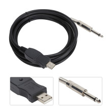 Gitarre USB-Kabel 3m, Impedanzkonvertierung
