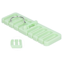 Multifunctional Tie Storage Rack Closet Organizer ABS + Iron, Compact and Space-Saving