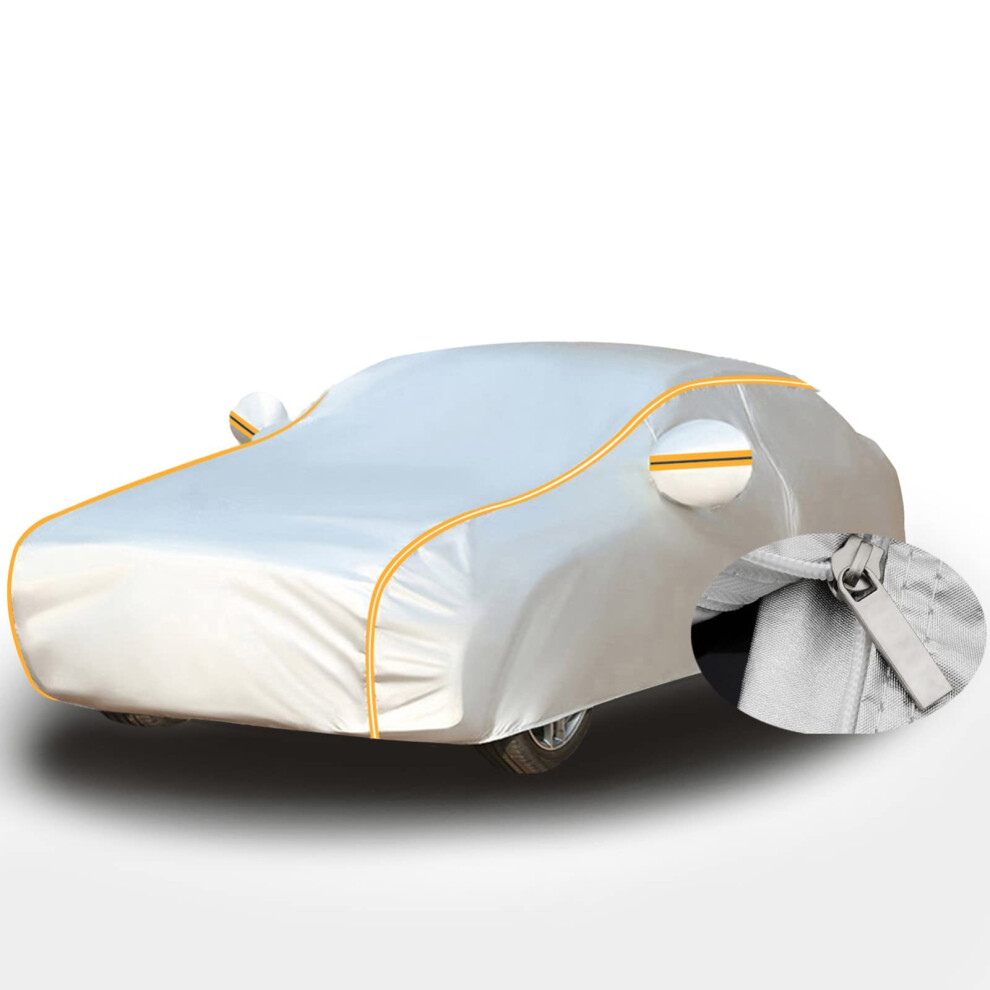 All Weather Waterproof Car Cover For Renault Latitude, Windproof Uv Resistant Oxford Cloth With Reflective Strips 9771547622840