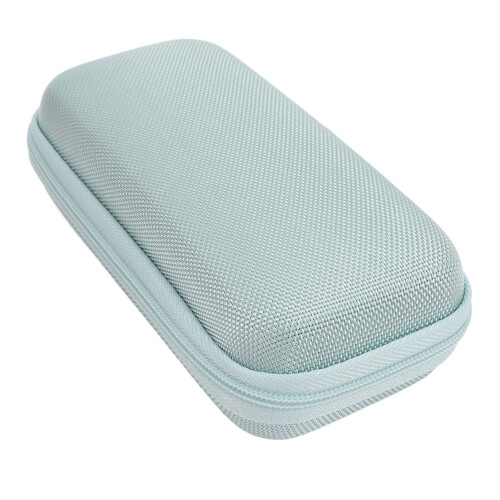 Large Capacity Cyan EVA 3D Pen Case 17.8x8.4x5.6cm