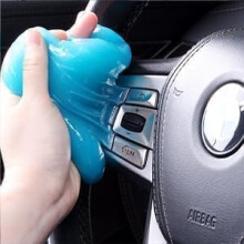 Car Cleaning Gel 2Pack, Reusable Deep Crevice Cleaner for Car Interior and Keyboard Dust Removal