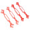 4PCS Aluminum RC Wrenches 3.0‑6.0mm Turnbuckle Nut Spanner 1