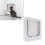 Microchip Smart Pet Door, 30x26.3x8.9cm, 210mAh Remote Control White 16