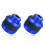 (Blue) Motorcycle Axle Cap Cover - Anti-Collision Protector 3