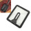 Rectangular Glass Lid for Omelette Pan, Silicone Rim, 15x18cm 13