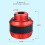 (red) Motorcycle Axle Cover Anti-Collision Protector 6
