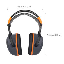 2X Ear  Headphone Noise Cancel Sound Blocking Ear Plug Soundproof Earmuffs Noise Reduction Protection Hearing