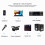 XLR to 3.5mm Microphone Interconnection Cable 1m 3.3ft with Balanced Signal 10