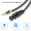 XLR to 3.5mm Microphone Interconnection Cable 1m 3.3ft with Balanced Signal 5
