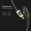 XLR to 3.5mm Microphone Interconnection Cable 1m 3.3ft with Balanced Signal 3