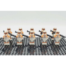 10pcs Star Wars Cody Bray Commander Suo Mini Figures Building Blocks Toys Gift