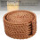 Natural Rattan Coasters Set 6 with Storage Holder 15