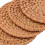 Natural Rattan Coasters Set 6 with Storage Holder 4