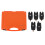 Portable Fish Bite Alarm Set 4 Launchers 1 11