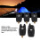 Portable Fish Bite Alarm Set 4 Launchers 1 18
