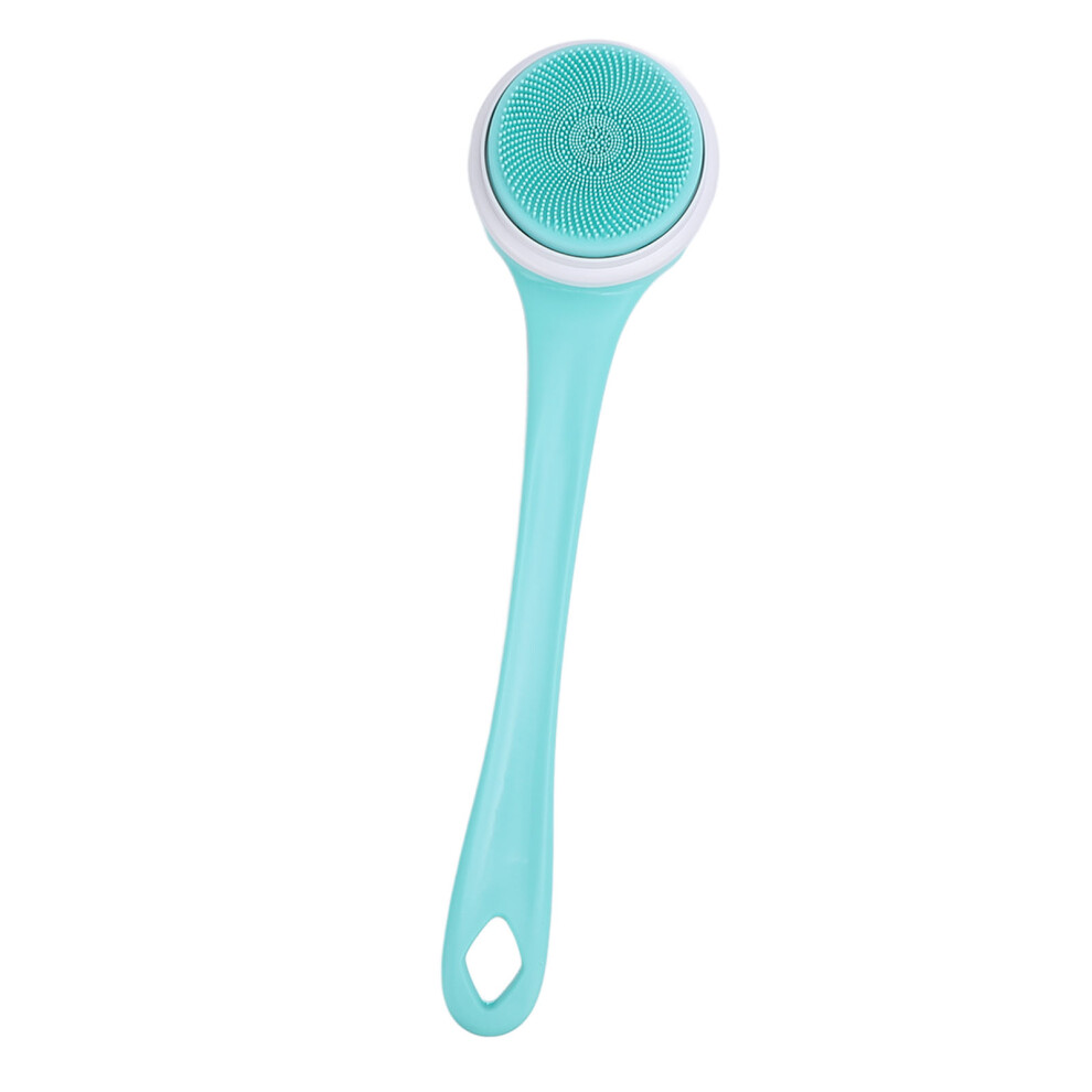 Electric Body Brush 1800mAh Water-Resistant Shower Scrubber with 5 Brush Heads, Green