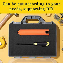Grid Foam -Foam, 6 Pieces 400X300X50mm/6 Pieces 400X300X10mm, Tool Box Camera Case Foam, Case Insert,Tool