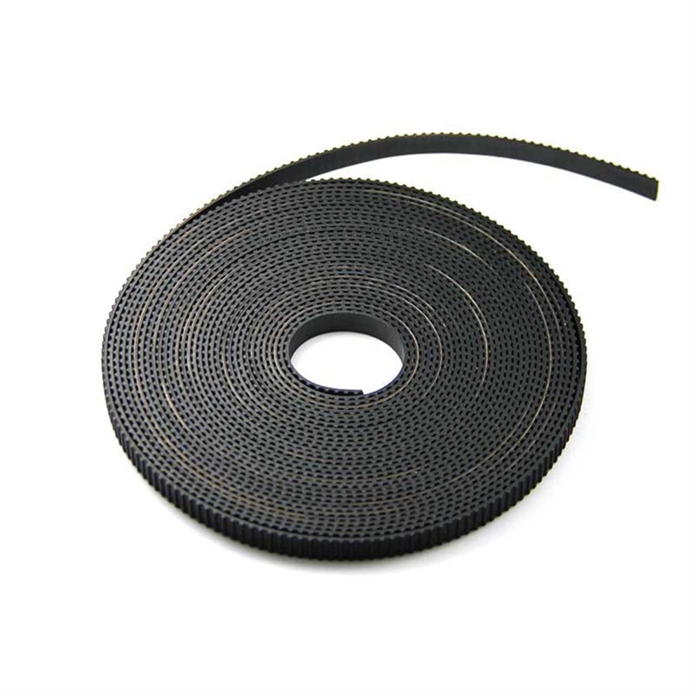 10M Gt2 Timing Belt 2Gt 6Mm For 3D Printer Cnc Accurate Motion Control Flexible Pu Durable Black 9073542763864