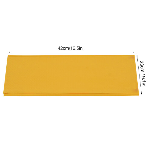 2Pcs 5.4mm Beeswax Press Mold DIY Rubber Sheet