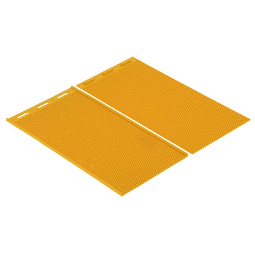 2Pcs 5.4mm DIY Rubber Comb Beeswax Press Mold